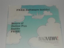 Vtg 1993 Sierra Network ImagiNation Online Game Service cd version  + Mailer picture
