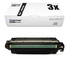 3X Eurotone Eco Cartridge BLACK XXL For HPEcolor LaserJet Enterprise M-651-DN picture