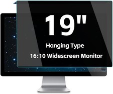 Acrylic Hanging 19 Inch Monitor Computer Privacy Screen Filter 16:10 Anti-glare picture