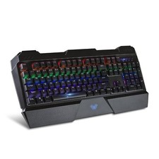 NEW AULA Sapphire Backlit Mechanical Gaming Keyboard for Gamers, MMORPG, Stream picture