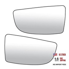 Left Driver + Right Passenger Side Mirror Lower Part Glass Replacement for picture