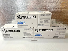 Kyocera TK-5382 Toner Black Cyan Lot (3) OEM NEW Sealed TK-5382K TK-5382C picture