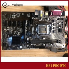 FOR ASROCK H81 PRO BTC DDR3*2 LGA 1150 16GB HDMI D-Sub ATX Motherboard Test OK picture