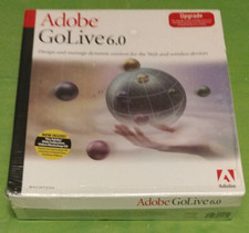 Adobe GoLive 6.0 (Retail) Upgrade for Mac 13200296 Sealed picture