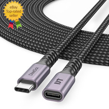USB C Extension Cable 15Ft, USBC Type C Male to Female 5Gbps/4K@60Hz/100W picture