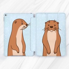Cute Otters Animal Funny Case For iPad 10.2 Pro 13 11 Air 13 12.9 10.9 Mini 6 7 picture