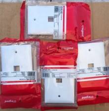 LOT 4 WHITE Legrand On-Q WP3401-WH 1-Gang Wallplates, UPC 804428025566 picture