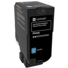 Lexmark 74C1SC0 Unison Toner Cartridge Cyan 7000 Page Yield picture