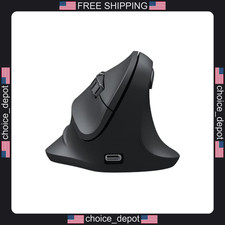 Wireless ergonomic vertical mouse Bluetooth 2.4G DPI adjustable for Windows Mac picture