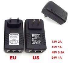 EU/US Wall Plug POE Injector Ethernet Adapter Power Supply for IP Phone/Camera picture