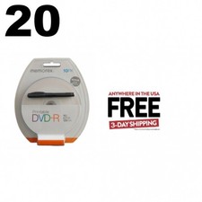 20 Memorex 16X DVD-R 4.7GB White Inkjet Hub **1-3 DAYS picture