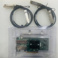 Mellanox ConnectX-3 CX312A Dual Port 10 Gigabit MCX312A-XCBT + 2x SFP Cable picture