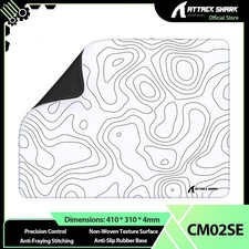 ATTACK SHARK CM02SE Gaming Mouse Pad Non-Woven Texture Surface Anti-Slip Rubber picture