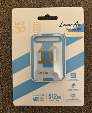 Lexar SL260 512GB Air Portable External SSD USB 3.2 Gen Argentina Messi edition picture