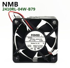 1pcs NMB 2410RL-04W-B79 6025 12V 0.35A 6CM 3-pin Double Ball Server Fan picture