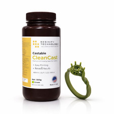 Resinify CleanCast Nano-Wax Castable 3D Resin – Jewelry & Dental picture