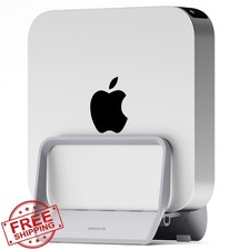 AFOOYO Gray ABS Mac Mini Stand Vertical Holder picture