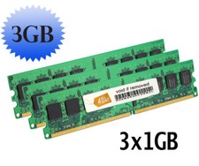 3GB 3x1GB DDR2 PC2-4200 RAM Memory Dell Dimension 9100 picture