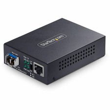 StarTech Gigabit Singlemode (SM) LC Fiber Media Converter, 10/100/1000 Mbps, picture