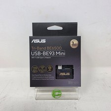 New Asus USB-BE93 Mini Tri-Band BE6500 Wi-Fi 7 Type-C Wireless Network Adapter picture