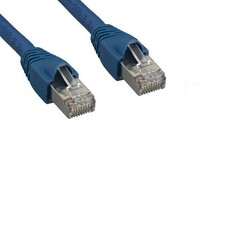 50'-100' CAT6a STP Patch Cable Cord 600MHz 10Gb Shielded 24AWG Ethernet Network picture