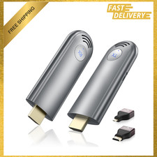 Wireless HDMI Transmitter and Receiver, 2.4G 5G Wireless HDMI Extender Kit for picture