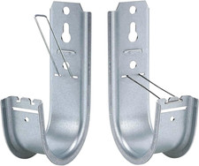 50 Pack 2-Inch Galvanized Steel Cable Support J-Hooks picture