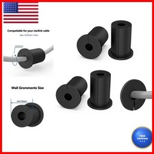 4PCS 3/4 inch Starlink Silicone Wall Cable Pass Through Bushing Grommets picture