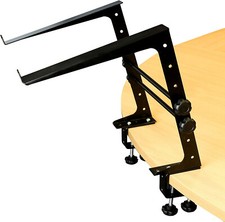 Portable DJ Laptop Stand With Adjustable Height Anti-Slip Design Works w/ Laptop picture