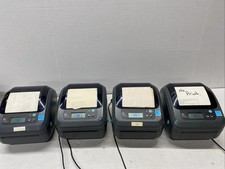 Four Zebra Printers  Model GX 420D With  Adaptor  Only   ZB-05 picture