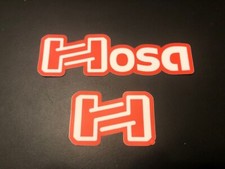 Hosa CABLES OEM CUSTOM LOGO STICKER MIXED 2PC SET picture