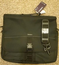 Targus Laptop Bag Black Carrying Case Messenger Bag ~ New picture