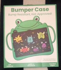 Green Frog Kids iPad Case 11 Inch Pro Air 4 Silicone Bumper Cover Stand Handles picture