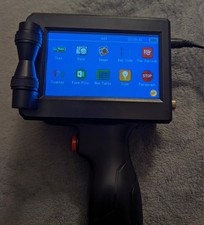 MGMSINYO Mini Handheld Inkjet Printer GM#02 12.7mm Date Coder Open Box. picture