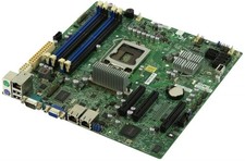 Motherboard Supermicro X9SCL+-F SOCKET LGA1155 DDR3 3x PCIe 2x GIGABIT LAN mATX picture