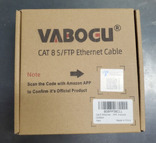 NEW Vabogu Cat8 Ethernet Cable 35ft Heavy Duty High Speed Internet Network Cable picture