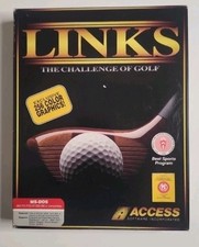 Official Links The Challenge of Golf MS-DOS PC Game 5.25