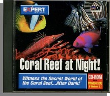 Coral Reef at Night (1995) - New Screensaver CD-ROM for Windows 95  picture