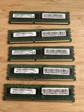 5x 8GB MICRON 1RX4 PC3-14900R DDR3-1866 RAM.  5 Units 40 Gb picture