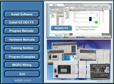 Ladder Logic Migro PLC Programming Developer Software w training section IEC DVD picture