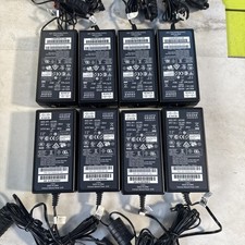 Lot Of 8 Pcs CISCO AC/DC Adapter AA25480L P/N 341-0306-02 A0 48v W/ Power Cord . picture