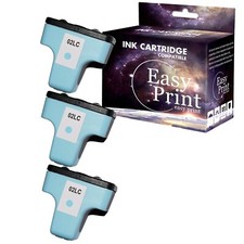 3PK replace for HP 02 Light Cyan Ink Cartridge for PhotoSmart D7400 D7460 8250 picture