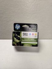 Genuine HP 910 (3-Pack Combo) Ink Cartridges ~New in Box Exp 11/2026 picture