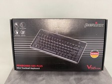 Perixx PERIBOARD-505H Wired Mini Keyboard with Built-in Trackball (NEW) picture