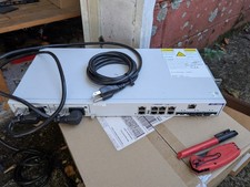 ADVA FSP 150CC-GE114H Gigabit Optical Access Device w/ RACK EARS Dual PSU Used picture
