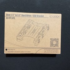 Icy Dock EZ-Fit Lite 2.5inch SSD / HDD MB290SP-B Drive Bay Adapter Black picture