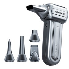 WOLFBOX DF60 110000RPM Cordless Air Duster 3-Speed with 5 Nozzles, Fast Charging picture