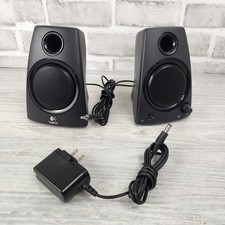 Genuine Logitech Z130 Multimedia Stereo Speakers w/ Adapter -  picture
