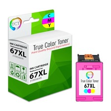 TCT Premium 67XL Tri-Color HY Compatible for HP ENVY 6055 6052 Ink Cartridge picture