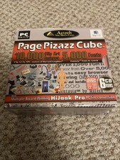 Page Pizazz Cube Over 10,000 Clip Art Images, 5,000 Fonts Box Set 6 CD for PC picture